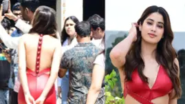 'मिस्टर एंड मिसेज माही' के प्रमोशन इवेंट में Janhvi Kapoor की क्रिकेट बॉल वाली ड्रेस हुई वायरल Janhvi kapoor