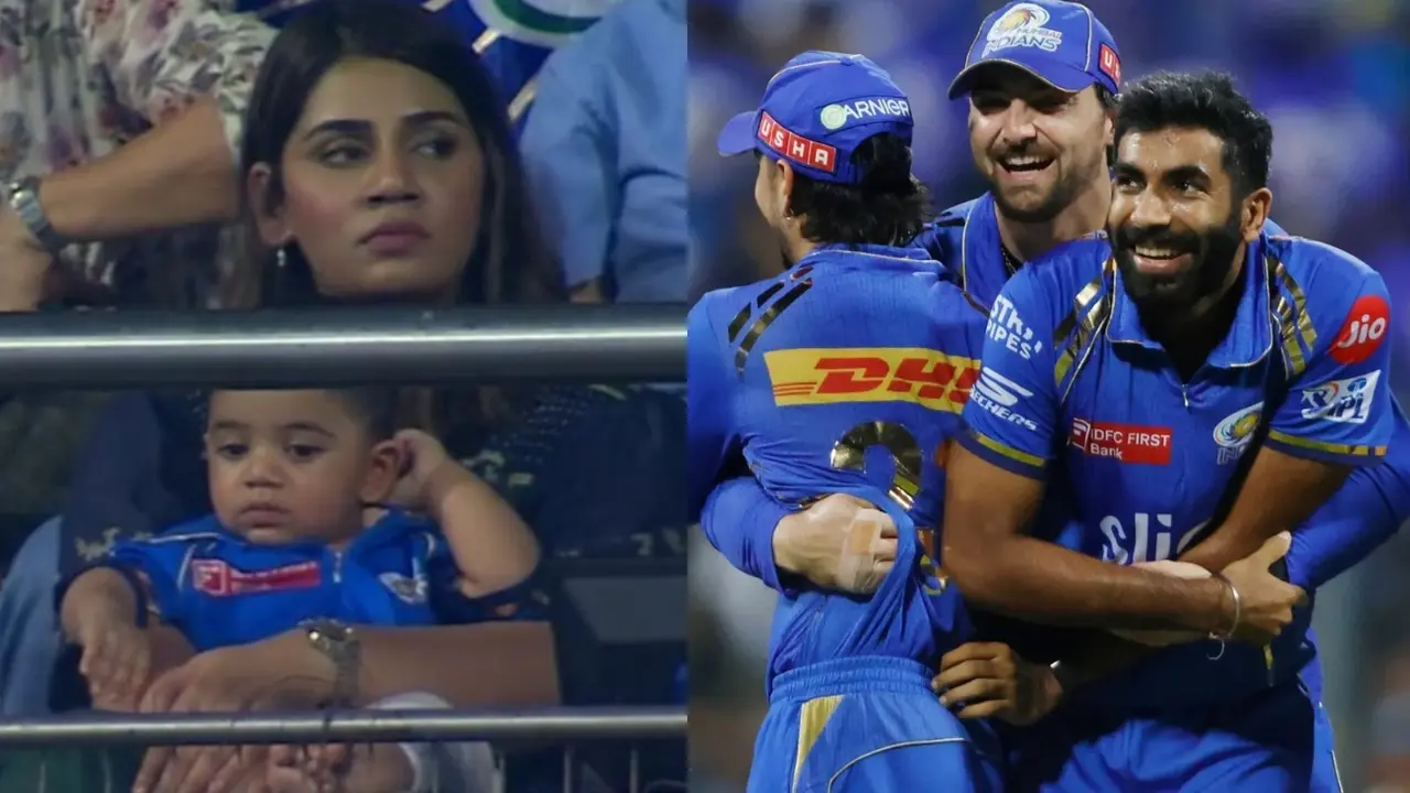 Jasprit Bumrah son angad first look viral