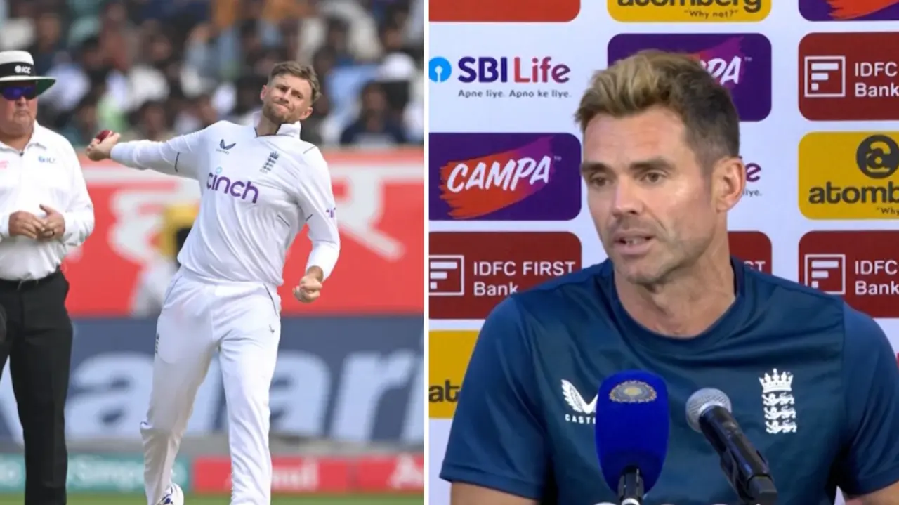 England Cricketer Joe Root & James Anderson