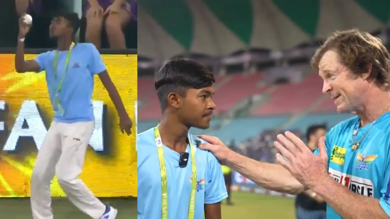 Jonty Rhodes interview of ball boy