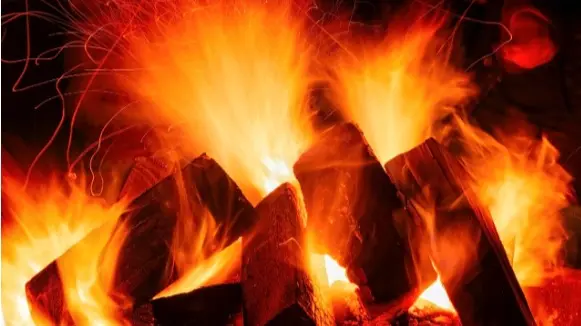 A fire broke out in Bengaluru's Chickpet area late on Friday night