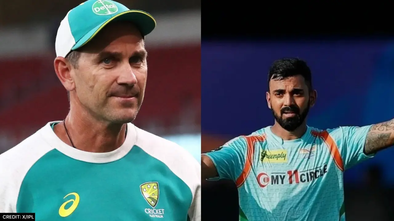 Justin Langer & KL Rahul