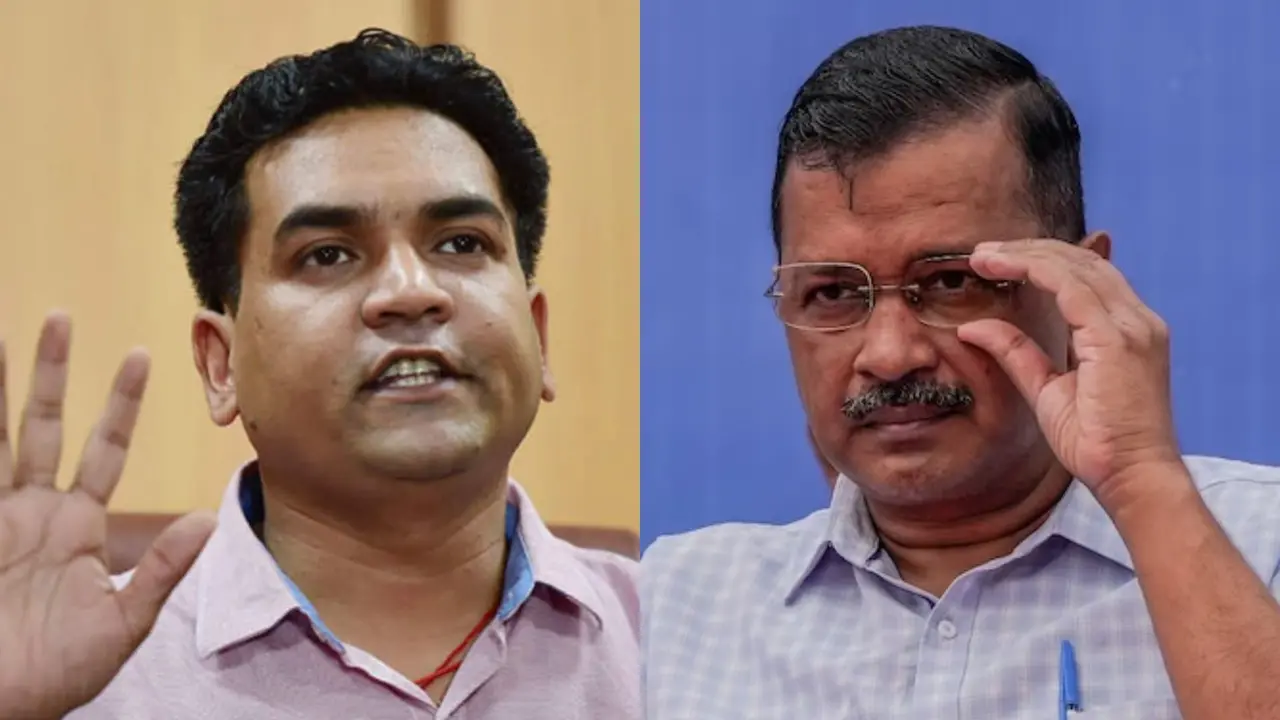 Kapil Mishra & CM Arvind Kejriwal