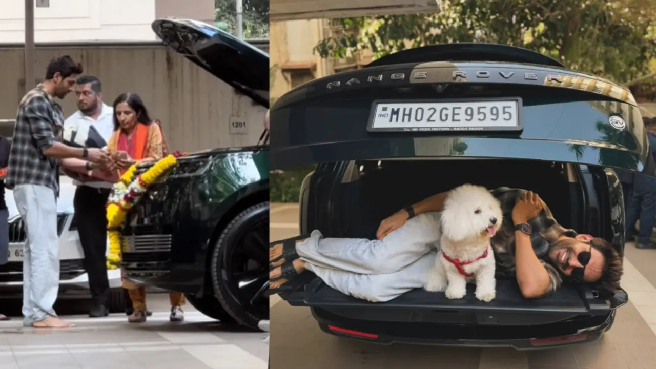 Karthik Aaryan New SUV