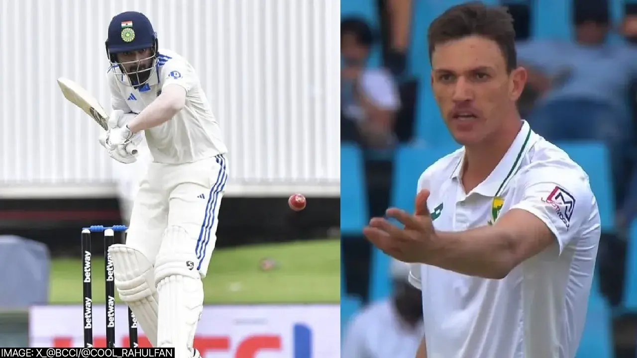 KL Rahul six marco jansen reaction