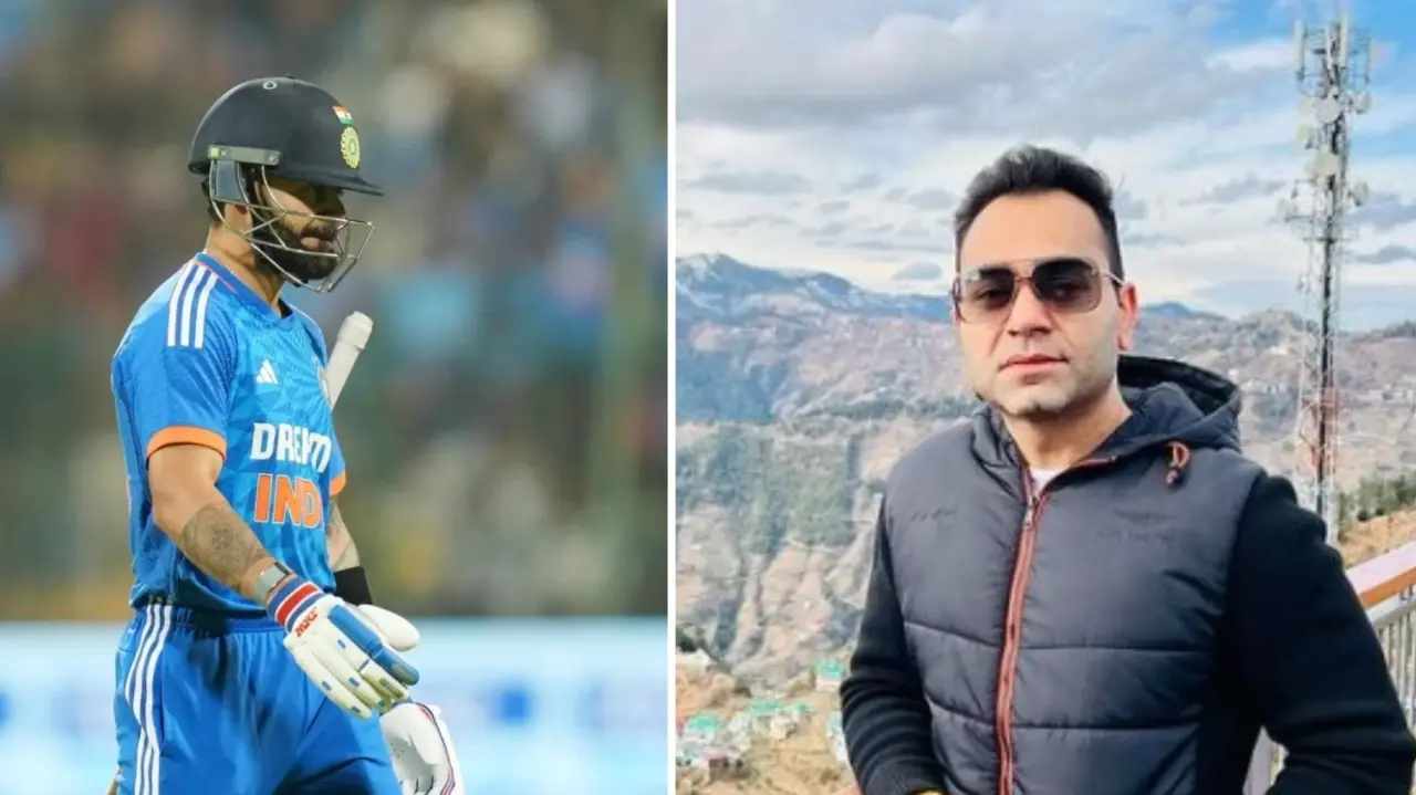 Virat Kohli & Brother Vikas Kohli