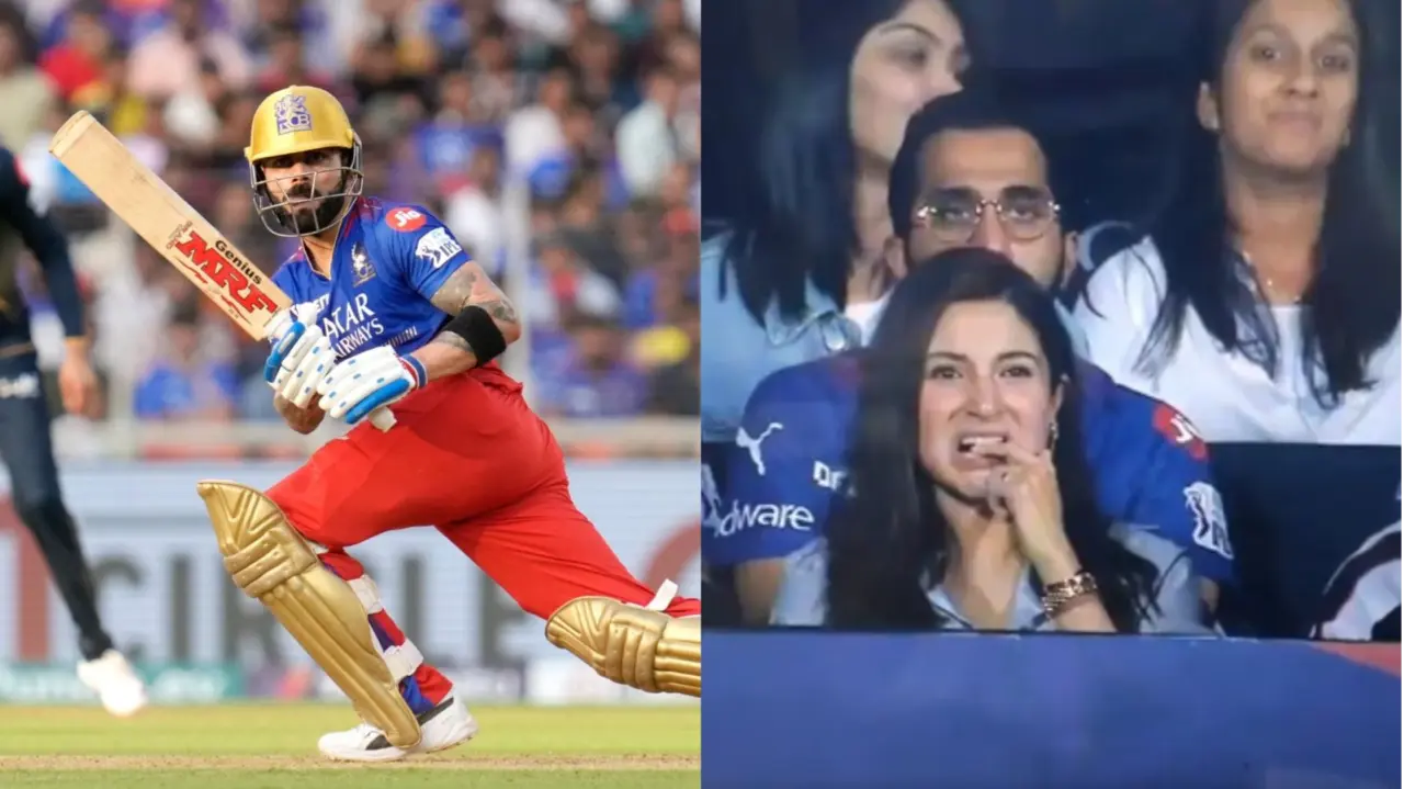 Anushka Sharma on Virat Kohli Wicket