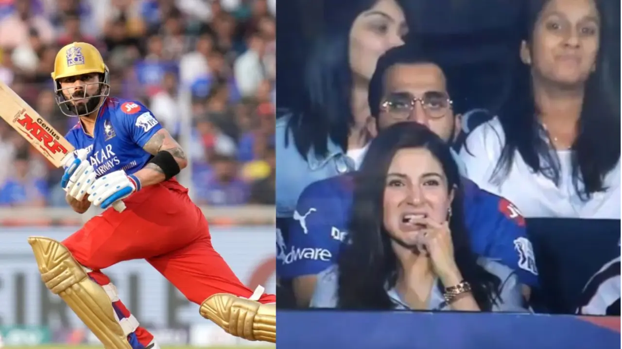 Anushka Sharma on Virat Kohli Wicket