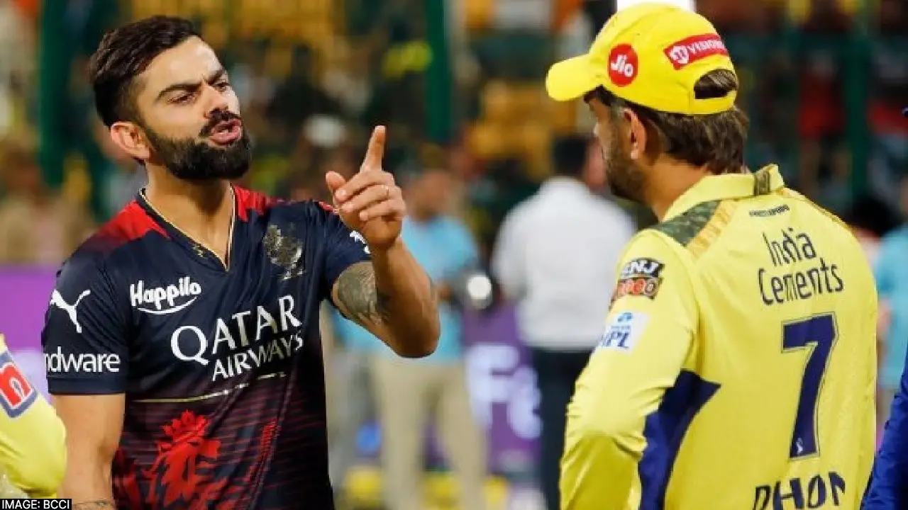 CSK vs RCB, IPL 2025 - Dhoni vs Kohli