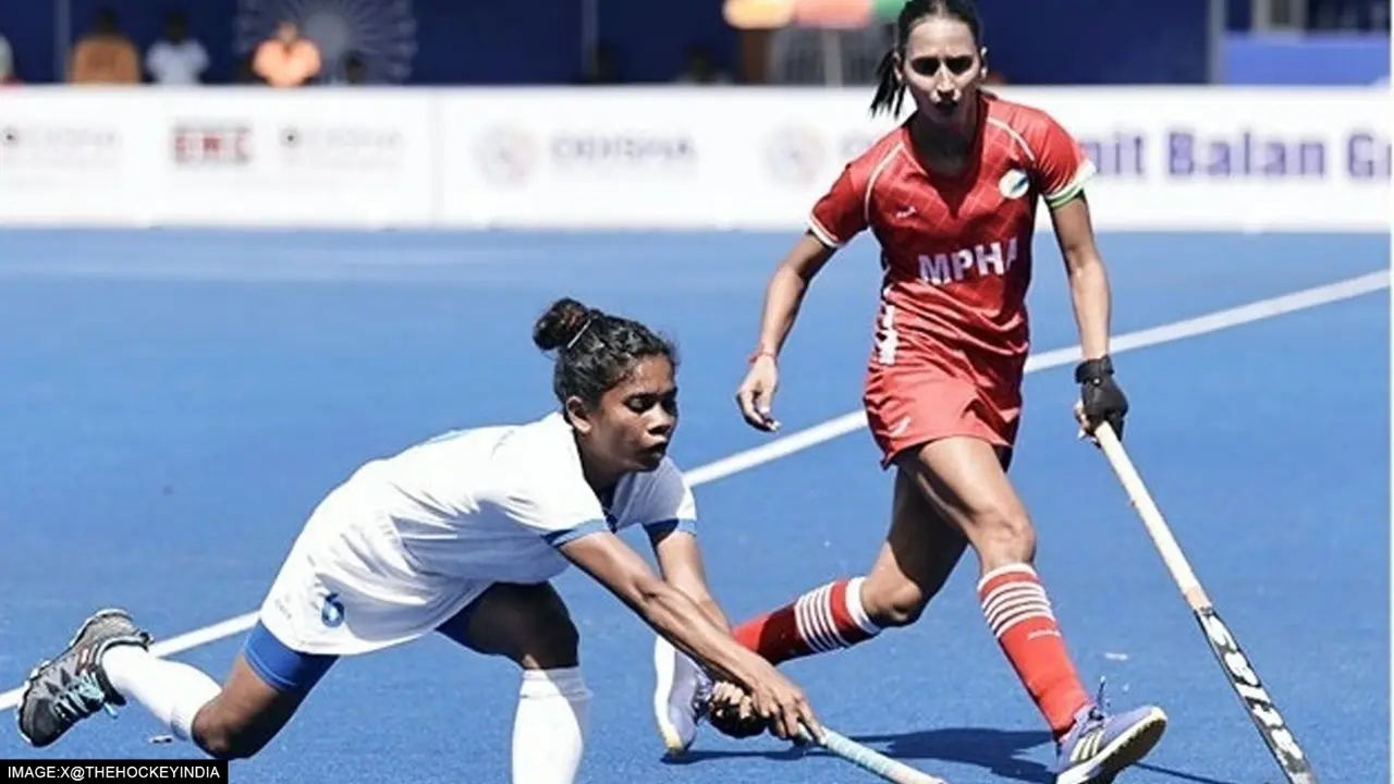 Women's National Hockey Championship Match Between Madhya Pradesh and Bengal