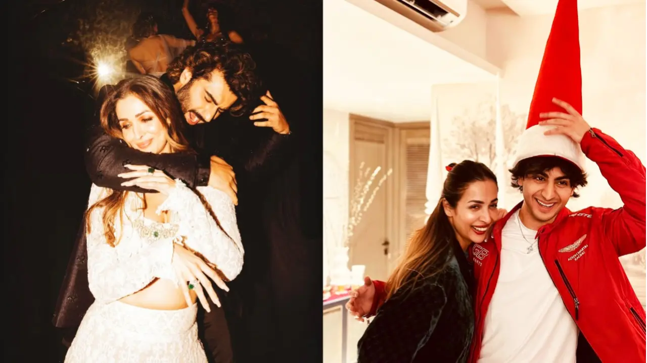 Malaika Arora, Arjun Kapoor,Arhaan Khan