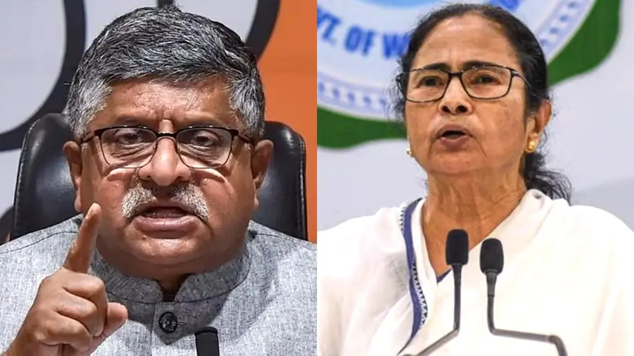 Ravi Shankar & Mamata Banerjee