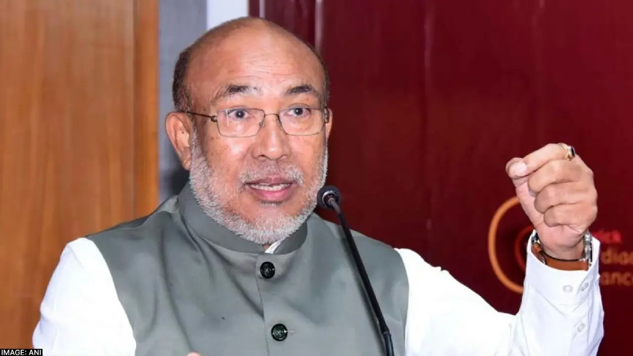 Manipur CM N. Biren Singh