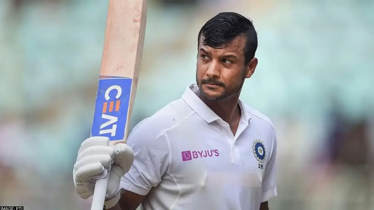 Indian Cricketer Mayank Agarwal