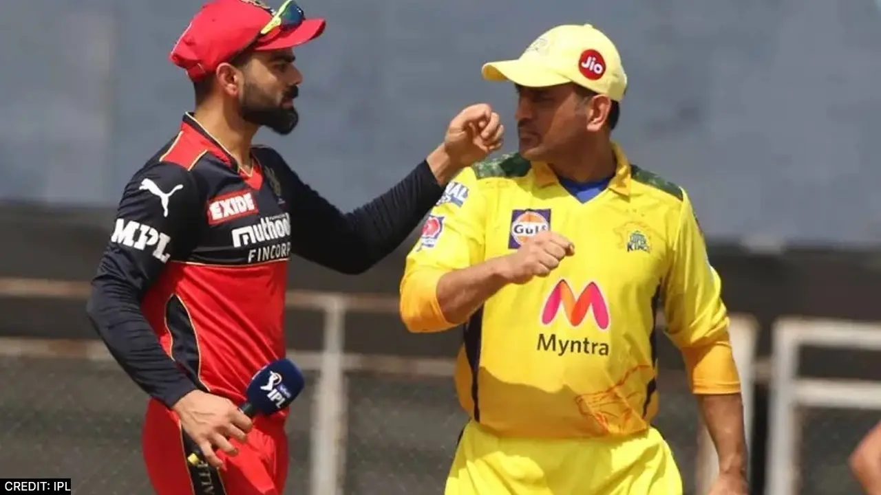 Virat Kohli & MS Dhoni in IPL