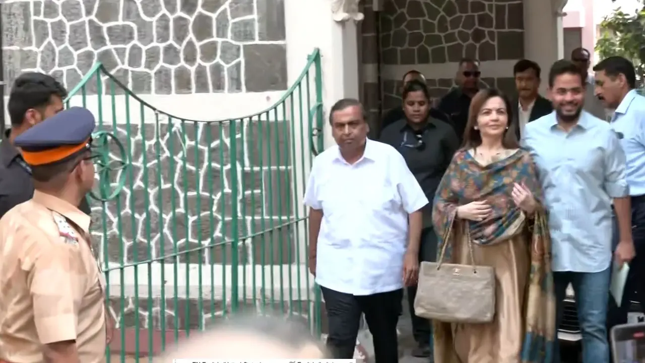 Industry leaders beeline polling centres in Mumbai to vote for stable government, development mukesh ambani