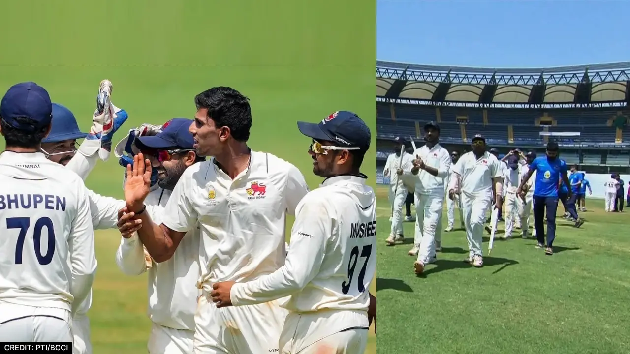 Mumbai Wins 42nd Ranji Trophy Title