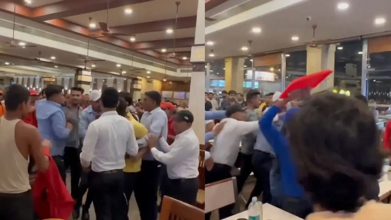 पराठे के लिए युद्ध! मुरथल के ढाबे में जमकर चले लात-घूंसे, लड़ाई का VIDEO देख हैरान हुए लोग Murthal Dhaba Viral Video