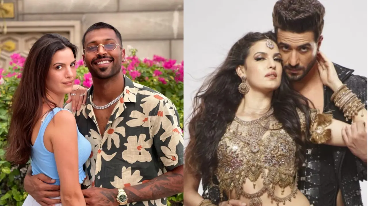 Hardik Pandya, Natasa Stankovic, Aly Goni
