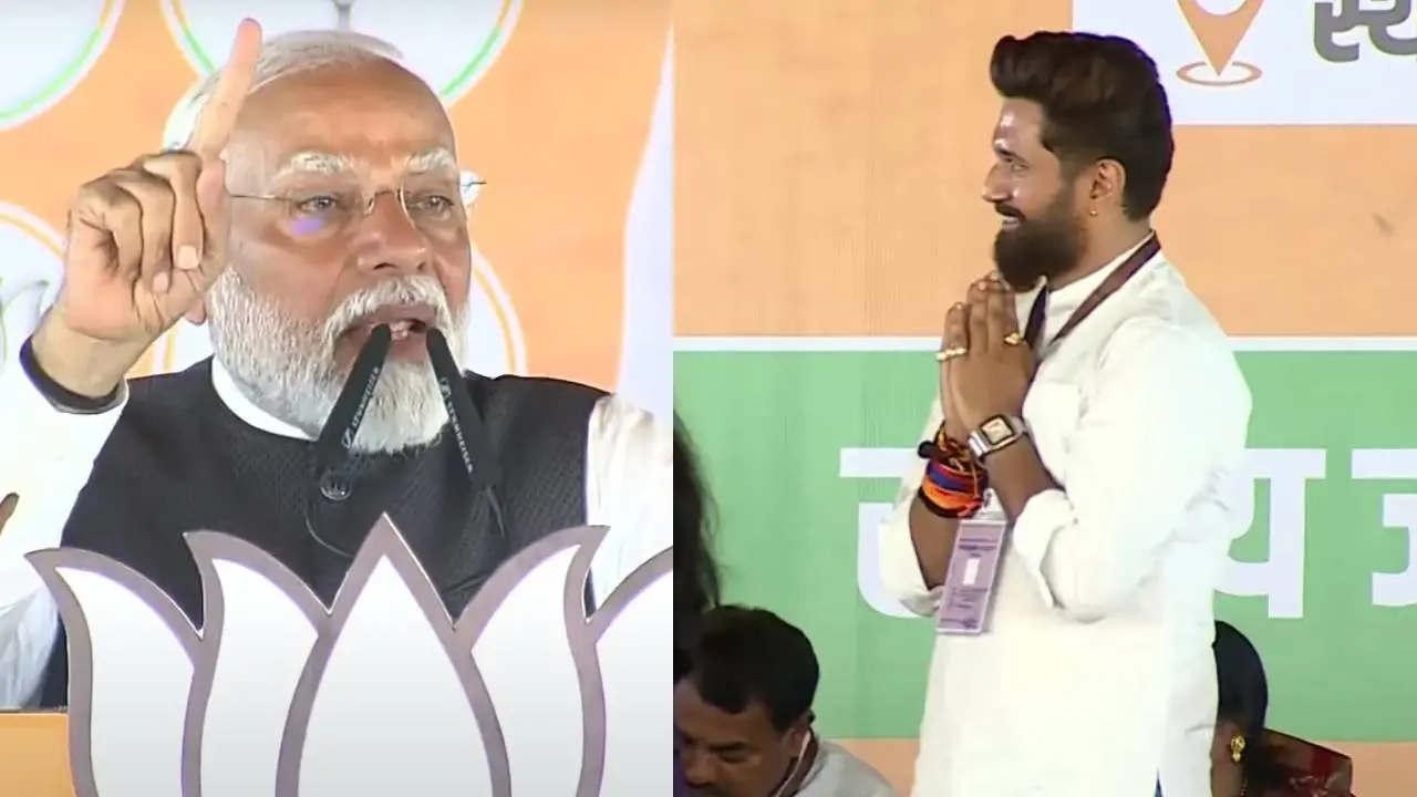 PM Modi praised Chirag Paswan