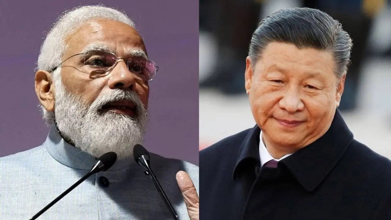 Narendra Modi and Xi Jinping
