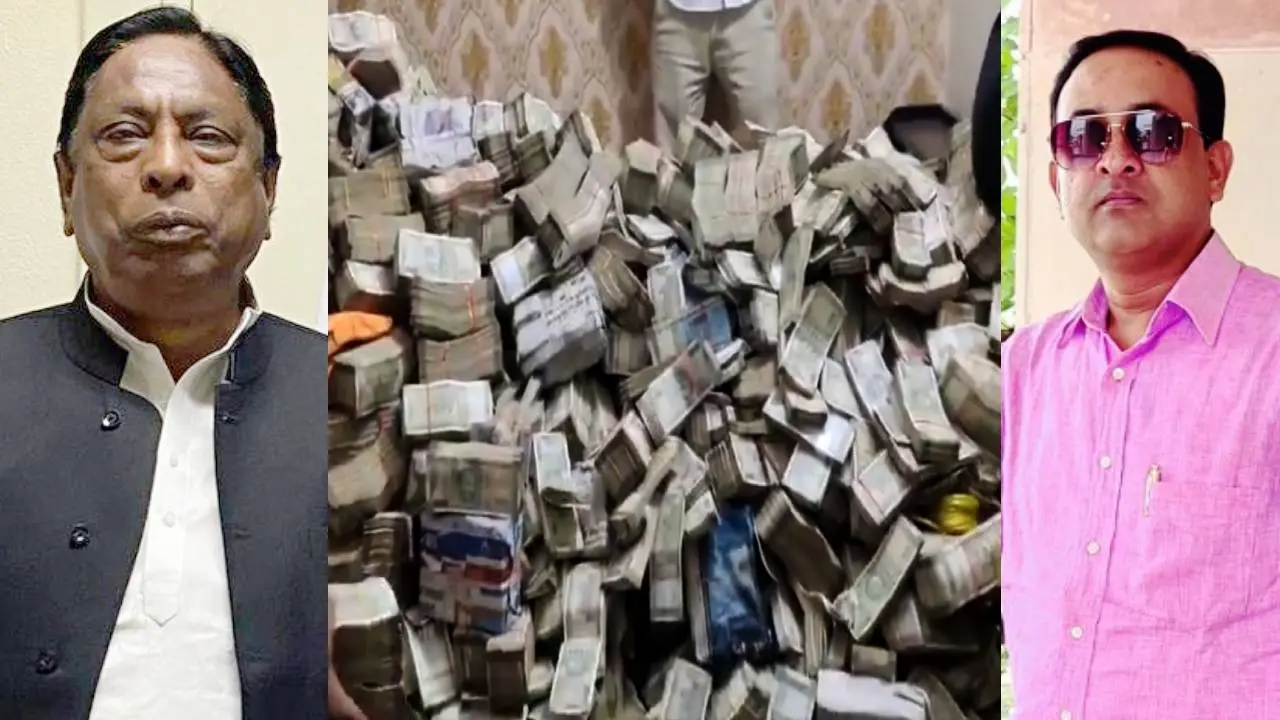 ED Huge amount of cash recovered from minister Alamgir Alam PS Sanjiv Lal house