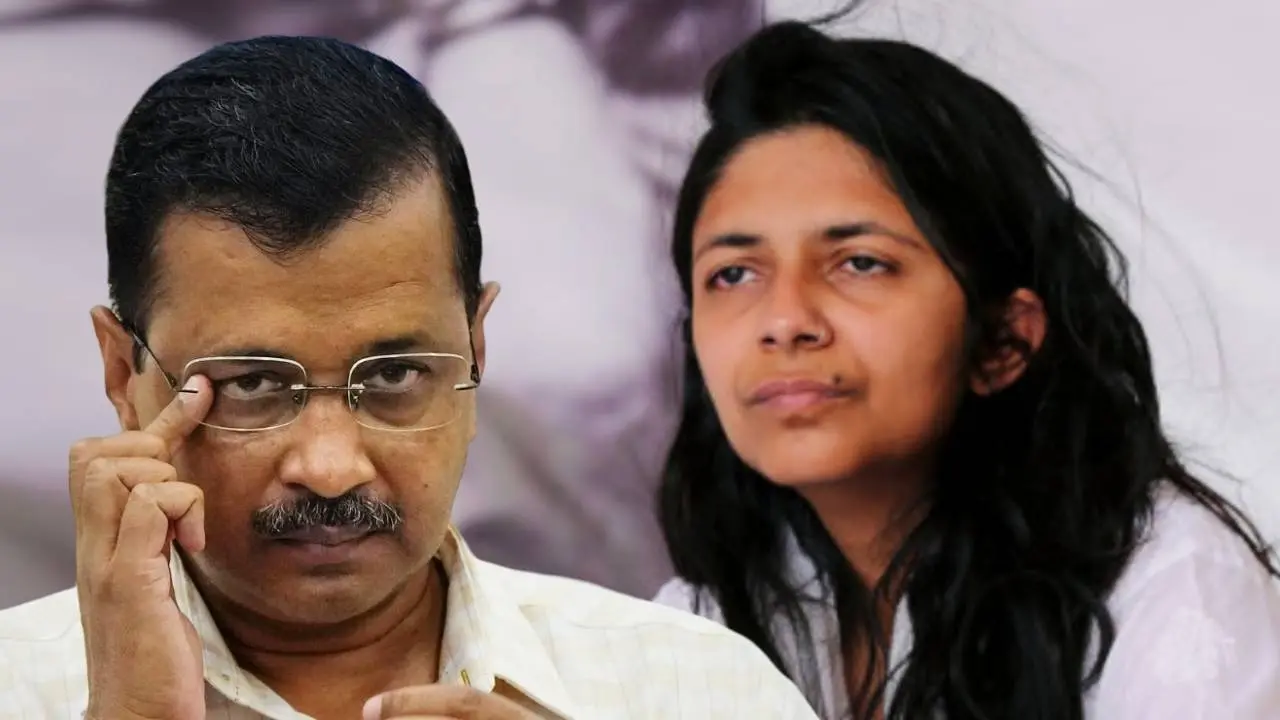 Arvind Kejriwal and Swati Maliwal