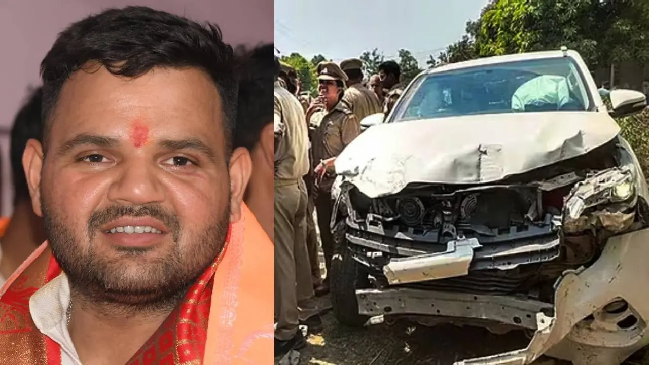 गोंडा हादसे पर बृजभूषण के बेटे करण भूषण ने तोड़ी चुप्पी- राजनीतिक करियर शुरू भी नहीं हुआ और इमेज... karan bhushan on car accident