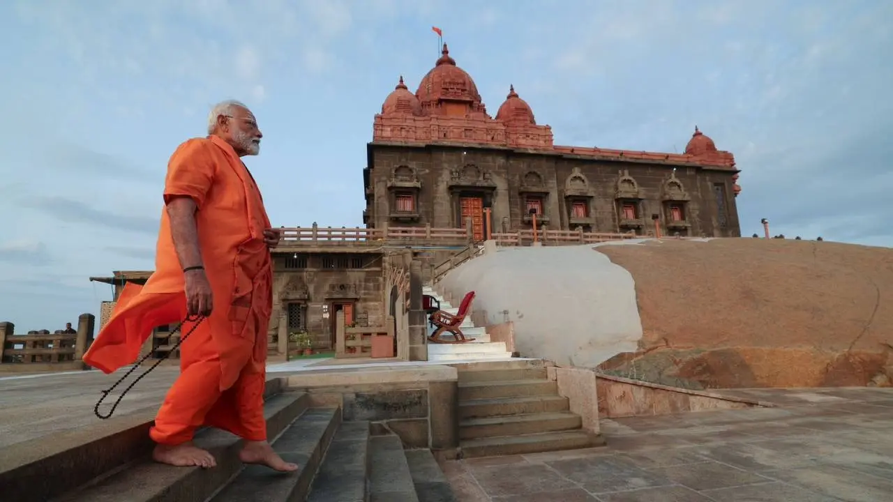 PM Narendra Modi Vivekananda Rock Memorial