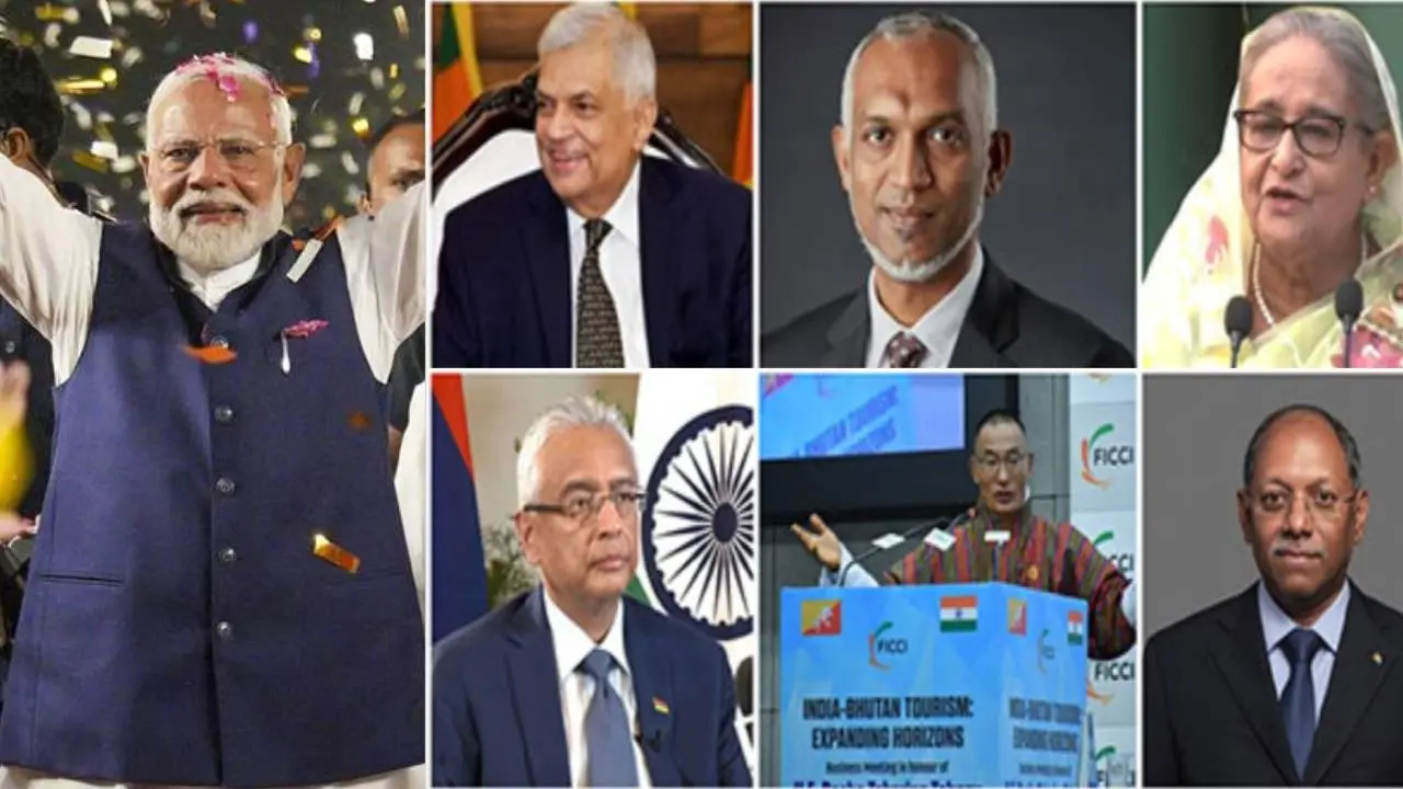 india neighbourhood leaders invited for narendra modi swearing-in ceremony