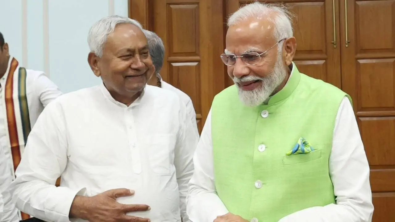 PM Narendra Modi and Bihar CM Nitish Kumar