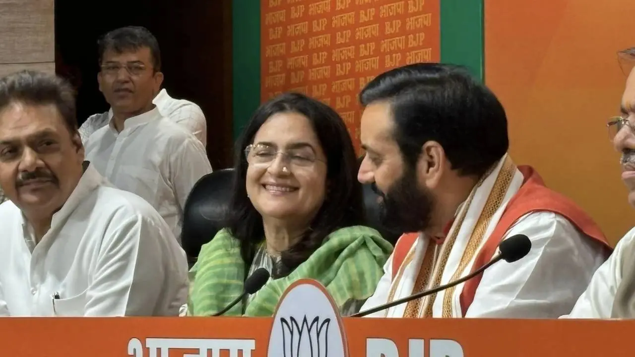 Kiran Choudhry join BJP
