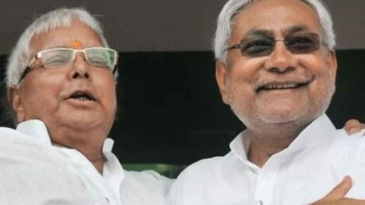 nitish kumar and lalu yadav
