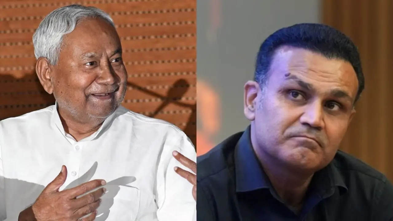 Virender Sehwag Comment on Nitish Kumar