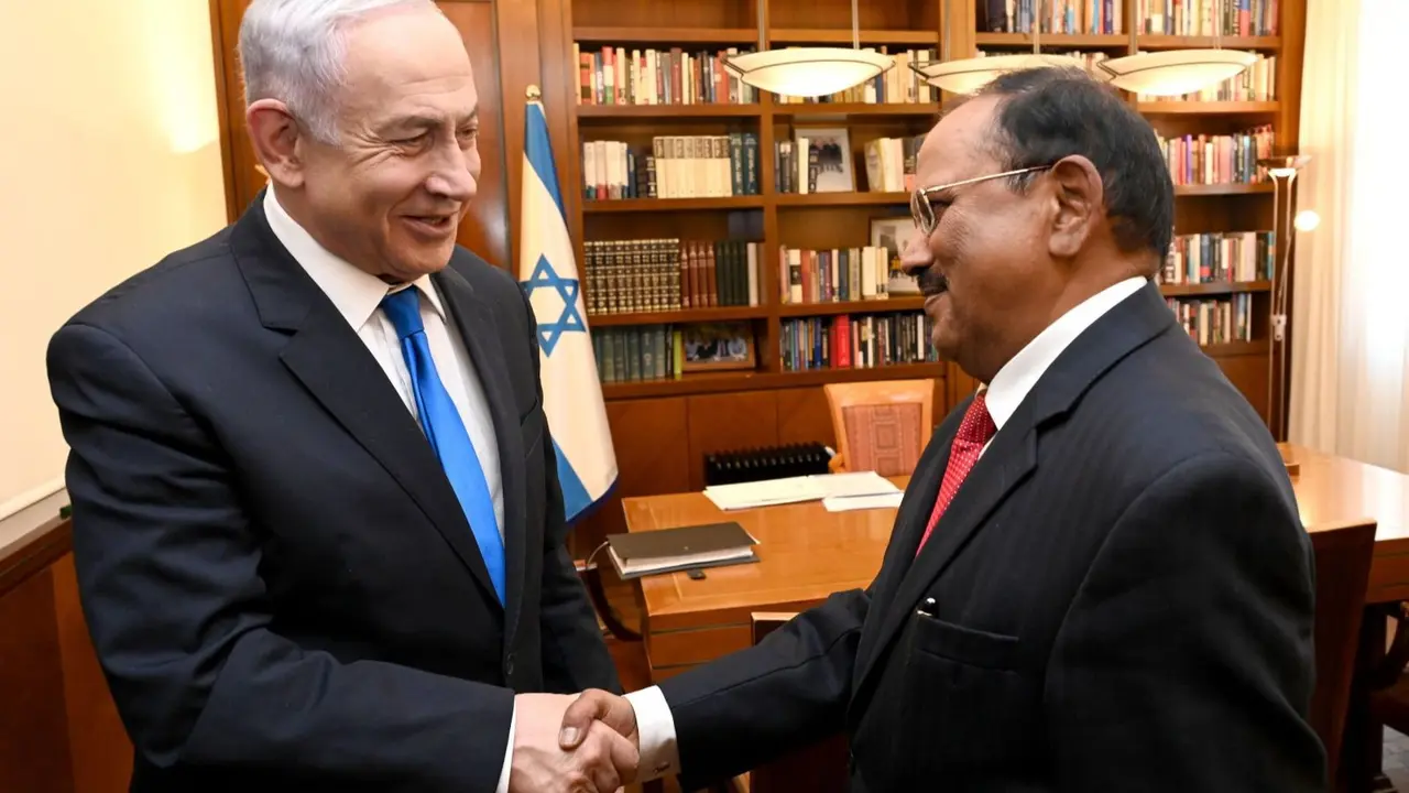 NSA Ajit Doval Meets PM Netanyahu