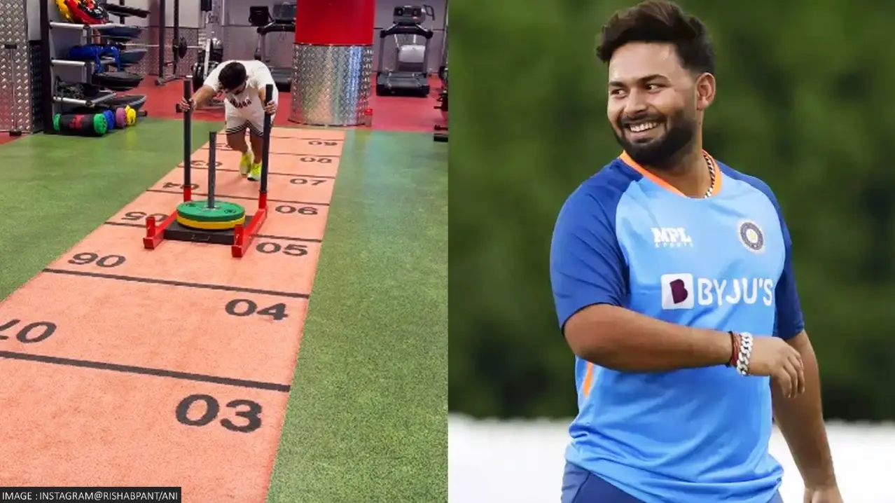 Indian Cricketer Rishabh Pant Recovery Mode