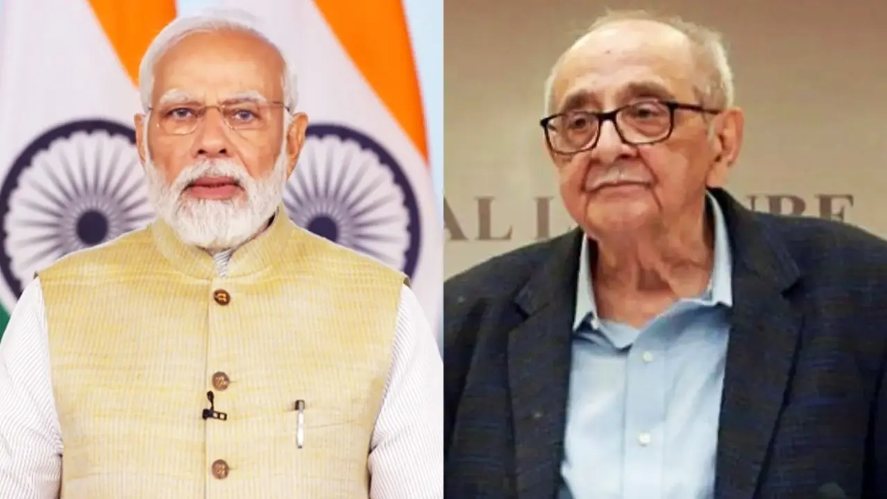 PM Modi & Fali Sam Nariman