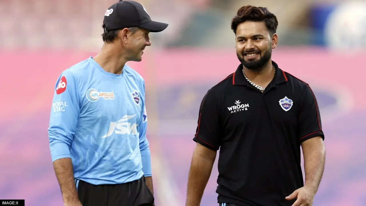 Ricky Ponting & Rishabh Pant
