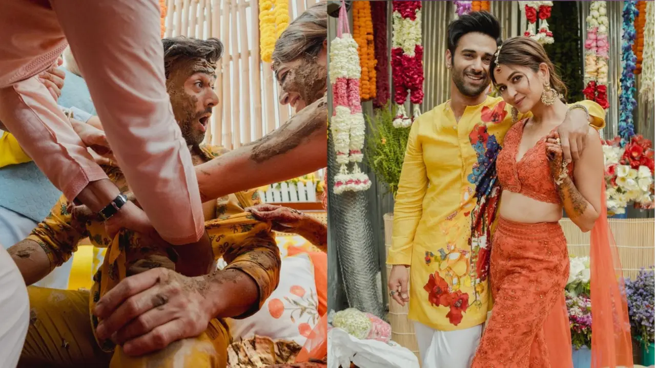 Kriti Kharbanda-Pulkit Samrat Haldi