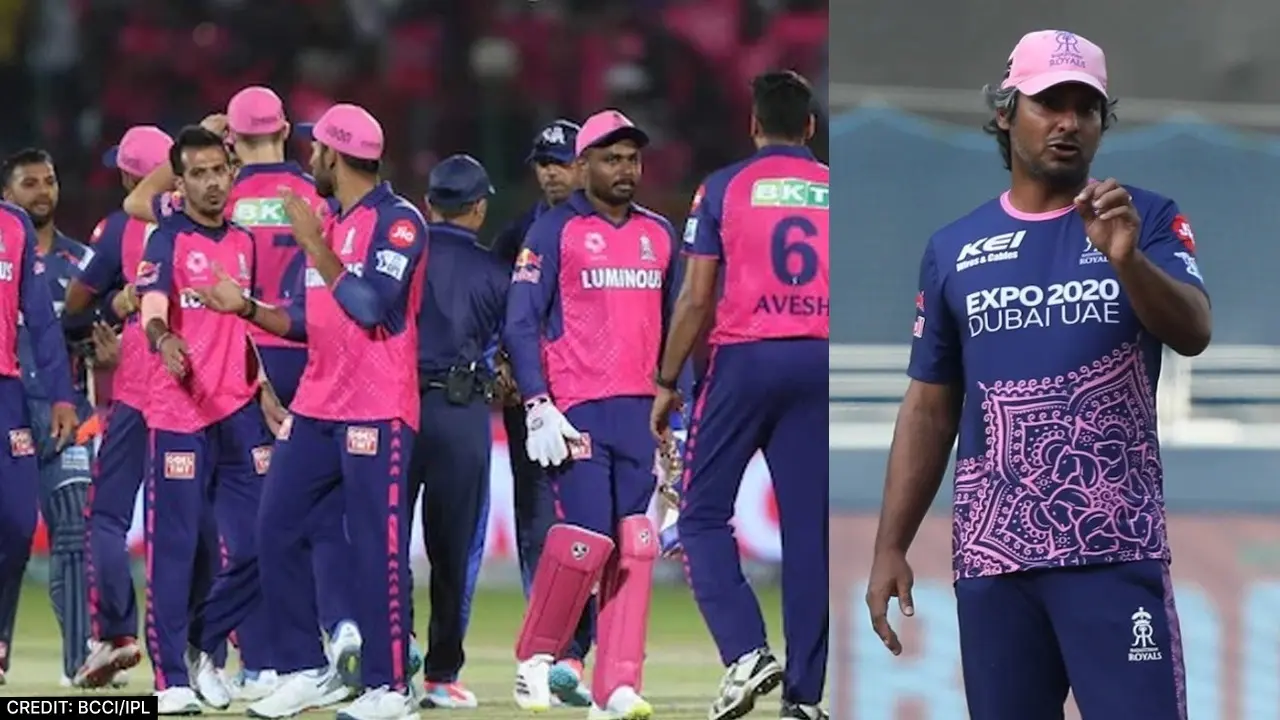 Rajasthan royals Head Coach Kumar Sangakkara