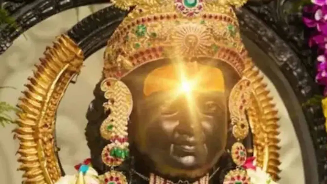 ram lalla surya tilak in ayodhya ram mandir