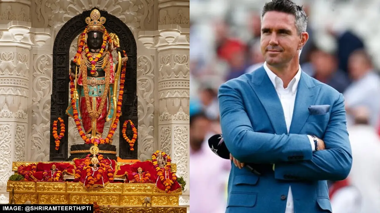 kevin pietersen chants jay shree ram