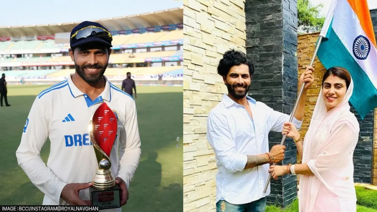 Ravindra Jadeja dedicated Player of the Match award to his wife