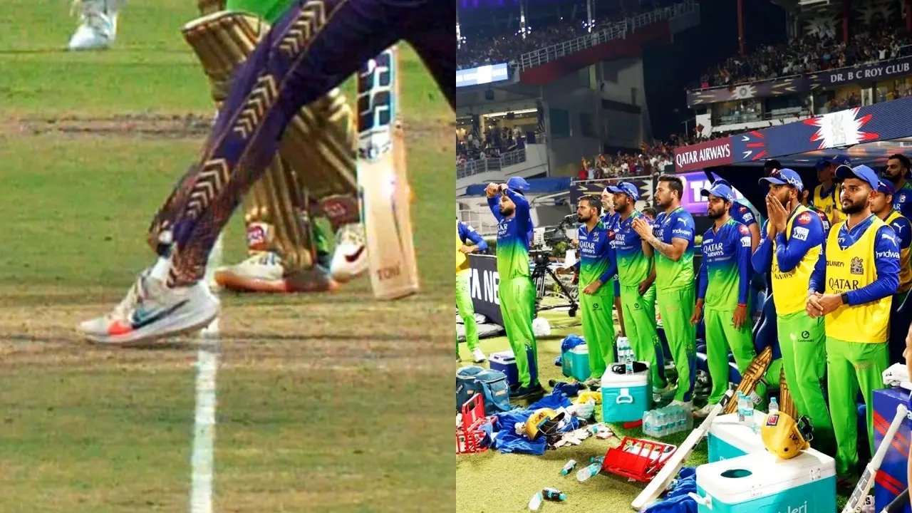 rcb vs kkr controversial decison