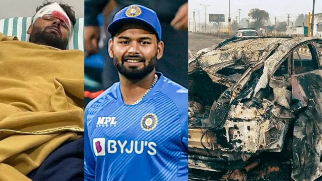 rishabh pant car accident