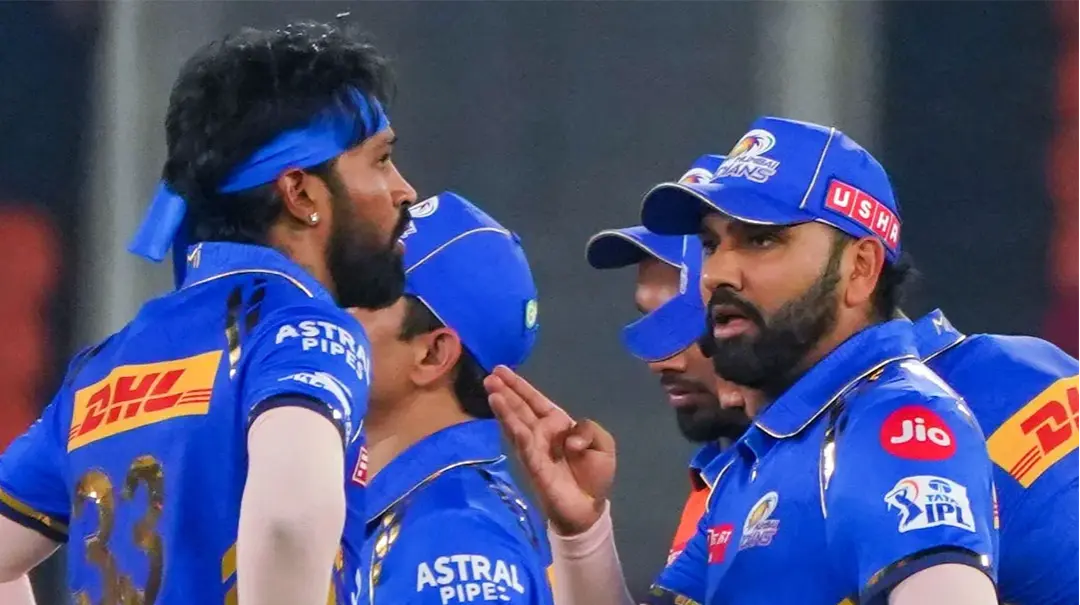 Hardik Pandya and Rohit Sharma