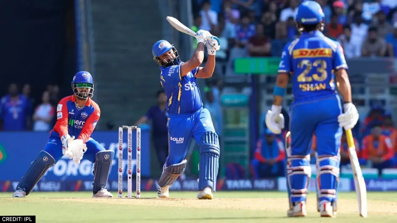 Rohit Sharma Storm Against Delhi Capitals