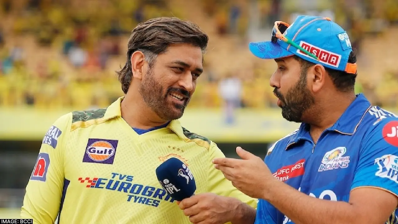 MS Dhoni & Rohit Sharma