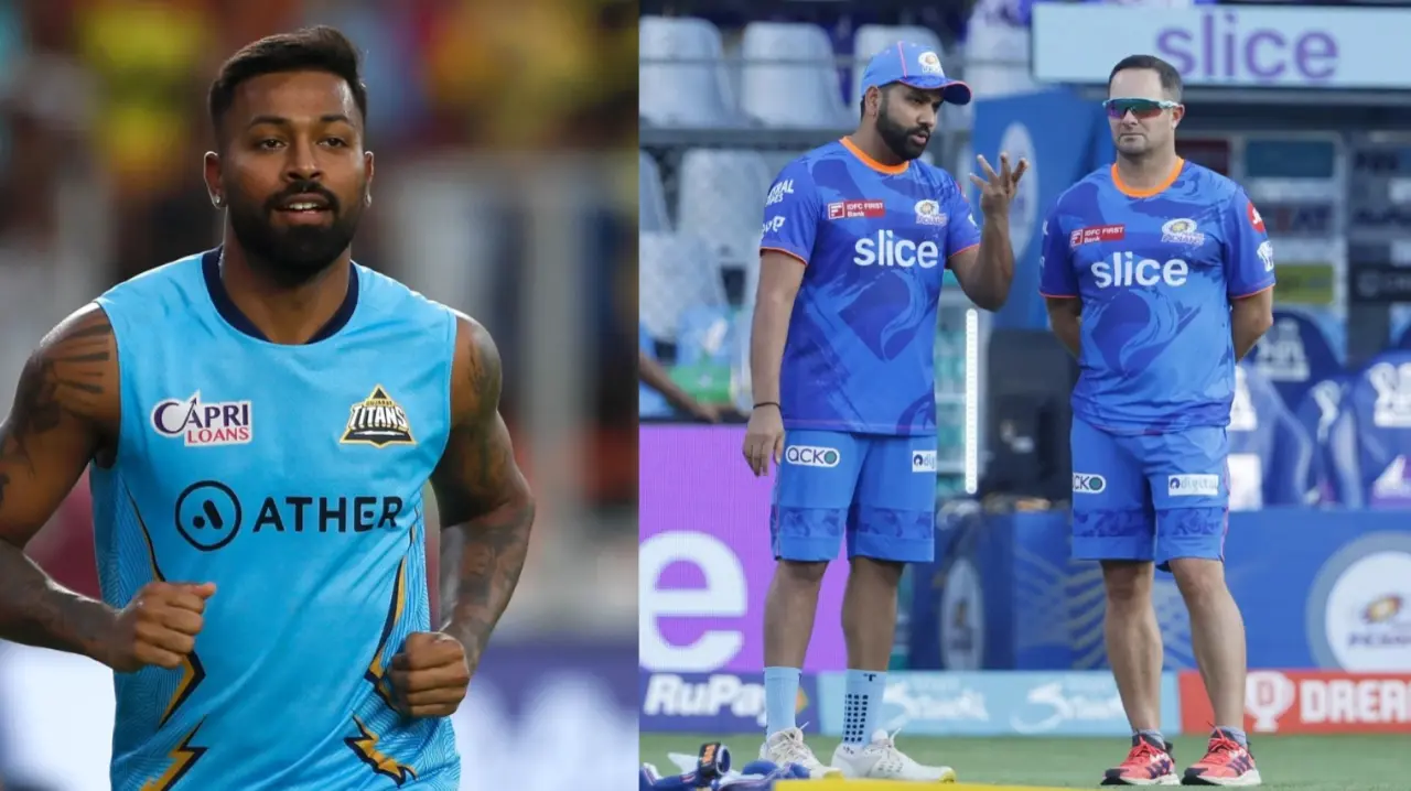 Rohit Sharma Along With Mumbai Indians & Hardik Pandya