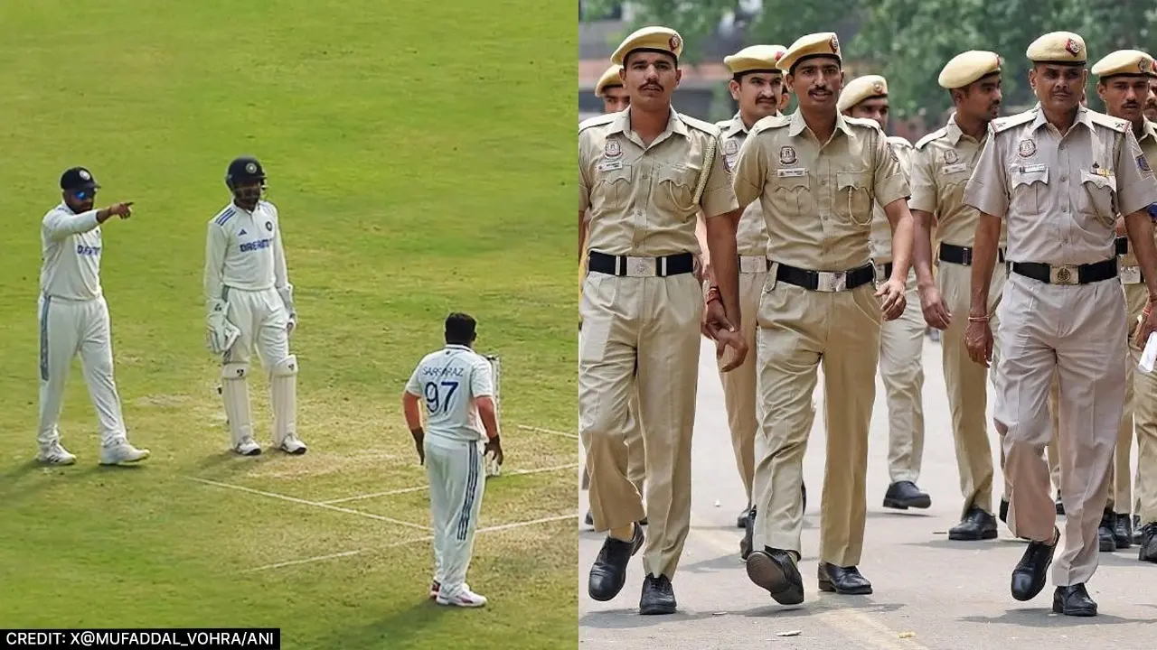 Delhi Police active after Rohit reprimanded Sarfaraz